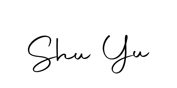 Design your own signature with our free online signature maker. With this signature software, you can create a handwritten (Autography-DOLnW) signature for name Shu Yu. Shu Yu signature style 10 images and pictures png