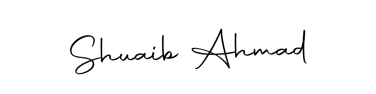 Also You can easily find your signature by using the search form. We will create Shuaib Ahmad name handwritten signature images for you free of cost using Autography-DOLnW sign style. Shuaib Ahmad signature style 10 images and pictures png