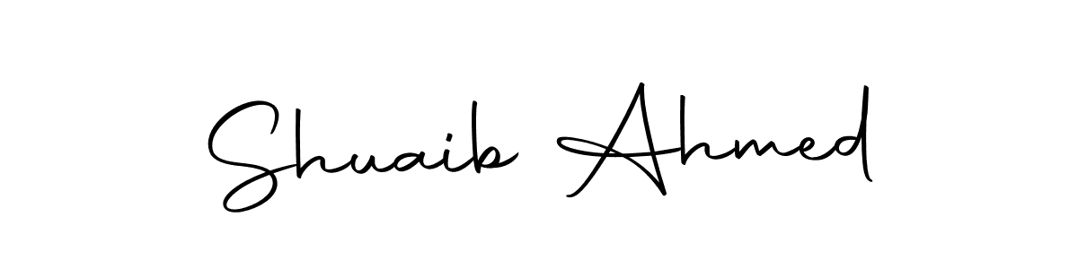 Here are the top 10 professional signature styles for the name Shuaib Ahmed. These are the best autograph styles you can use for your name. Shuaib Ahmed signature style 10 images and pictures png