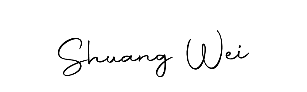 Once you've used our free online signature maker to create your best signature Autography-DOLnW style, it's time to enjoy all of the benefits that Shuang Wei name signing documents. Shuang Wei signature style 10 images and pictures png