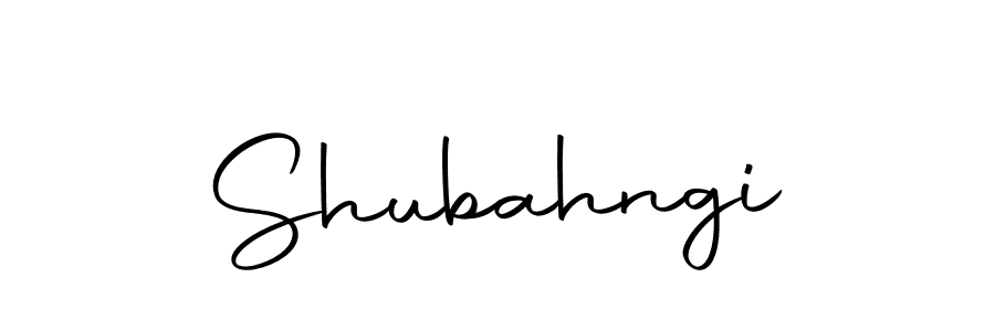 Create a beautiful signature design for name Shubahngi. With this signature (Autography-DOLnW) fonts, you can make a handwritten signature for free. Shubahngi signature style 10 images and pictures png