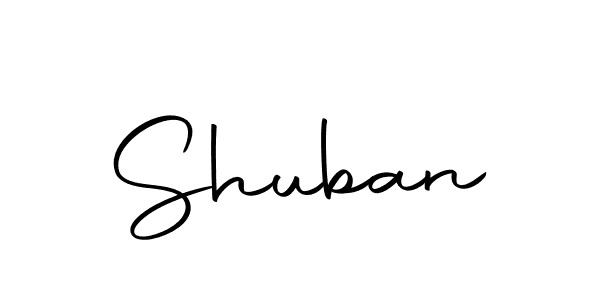 The best way (Autography-DOLnW) to make a short signature is to pick only two or three words in your name. The name Shuban include a total of six letters. For converting this name. Shuban signature style 10 images and pictures png