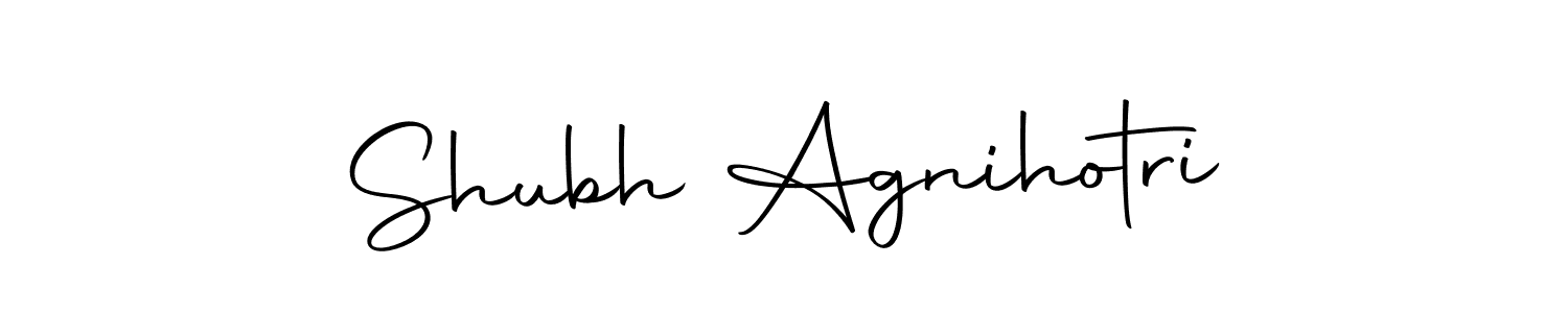 You can use this online signature creator to create a handwritten signature for the name Shubh Agnihotri. This is the best online autograph maker. Shubh Agnihotri signature style 10 images and pictures png