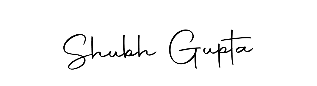 Design your own signature with our free online signature maker. With this signature software, you can create a handwritten (Autography-DOLnW) signature for name Shubh Gupta. Shubh Gupta signature style 10 images and pictures png