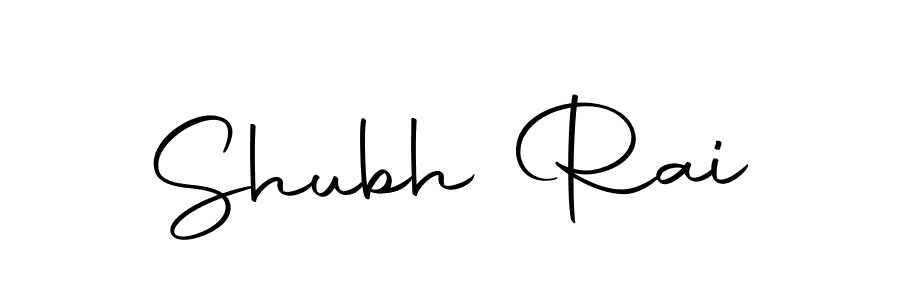Design your own signature with our free online signature maker. With this signature software, you can create a handwritten (Autography-DOLnW) signature for name Shubh Rai. Shubh Rai signature style 10 images and pictures png
