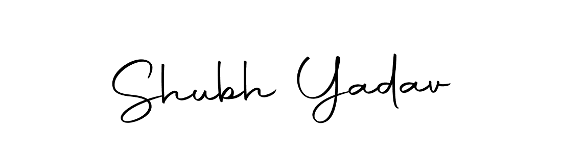 Make a beautiful signature design for name Shubh Yadav. Use this online signature maker to create a handwritten signature for free. Shubh Yadav signature style 10 images and pictures png