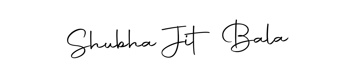 Create a beautiful signature design for name Shubha Jit Bala. With this signature (Autography-DOLnW) fonts, you can make a handwritten signature for free. Shubha Jit Bala signature style 10 images and pictures png