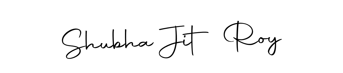Design your own signature with our free online signature maker. With this signature software, you can create a handwritten (Autography-DOLnW) signature for name Shubha Jit Roy. Shubha Jit Roy signature style 10 images and pictures png