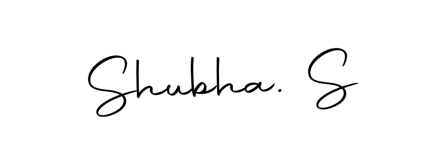 Make a beautiful signature design for name Shubha. S. With this signature (Autography-DOLnW) style, you can create a handwritten signature for free. Shubha. S signature style 10 images and pictures png