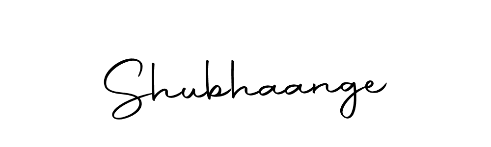 Create a beautiful signature design for name Shubhaange. With this signature (Autography-DOLnW) fonts, you can make a handwritten signature for free. Shubhaange signature style 10 images and pictures png