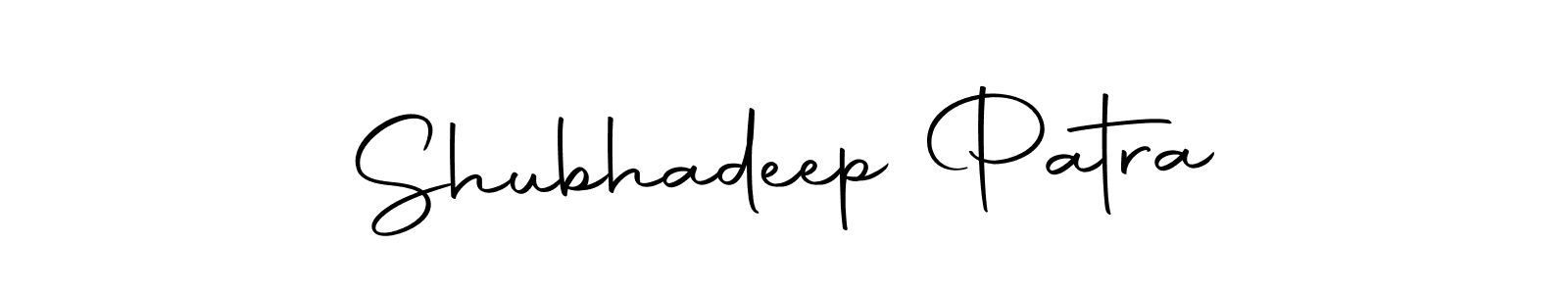 How to make Shubhadeep Patra name signature. Use Autography-DOLnW style for creating short signs online. This is the latest handwritten sign. Shubhadeep Patra signature style 10 images and pictures png