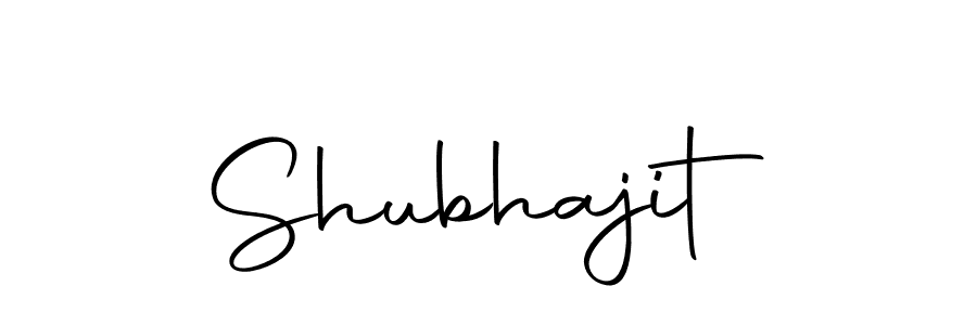 You should practise on your own different ways (Autography-DOLnW) to write your name (Shubhajit) in signature. don't let someone else do it for you. Shubhajit signature style 10 images and pictures png