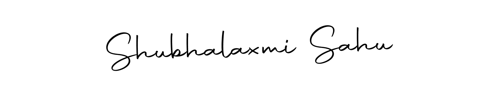 Design your own signature with our free online signature maker. With this signature software, you can create a handwritten (Autography-DOLnW) signature for name Shubhalaxmi Sahu. Shubhalaxmi Sahu signature style 10 images and pictures png