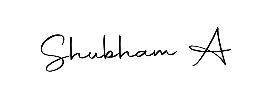 Shubham A stylish signature style. Best Handwritten Sign (Autography-DOLnW) for my name. Handwritten Signature Collection Ideas for my name Shubham A. Shubham A signature style 10 images and pictures png