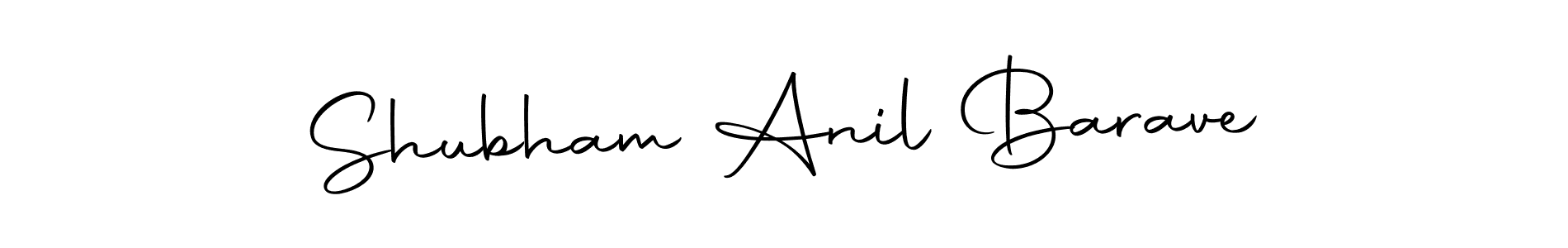 This is the best signature style for the Shubham Anil Barave name. Also you like these signature font (Autography-DOLnW). Mix name signature. Shubham Anil Barave signature style 10 images and pictures png