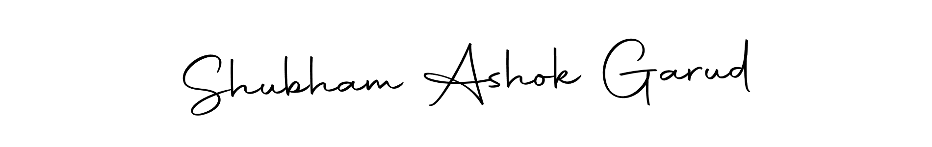 Make a beautiful signature design for name Shubham Ashok Garud. Use this online signature maker to create a handwritten signature for free. Shubham Ashok Garud signature style 10 images and pictures png