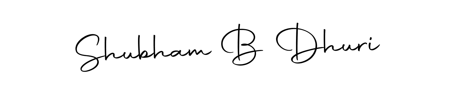 Also You can easily find your signature by using the search form. We will create Shubham B Dhuri name handwritten signature images for you free of cost using Autography-DOLnW sign style. Shubham B Dhuri signature style 10 images and pictures png