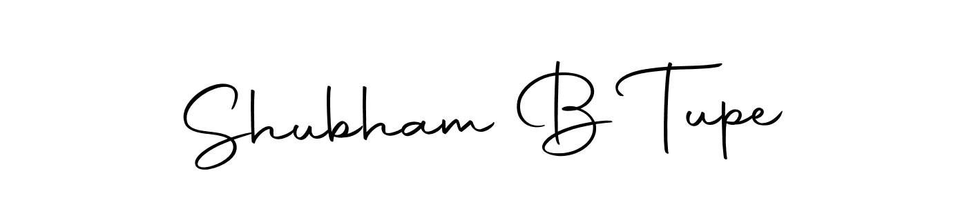Shubham B Tupe stylish signature style. Best Handwritten Sign (Autography-DOLnW) for my name. Handwritten Signature Collection Ideas for my name Shubham B Tupe. Shubham B Tupe signature style 10 images and pictures png