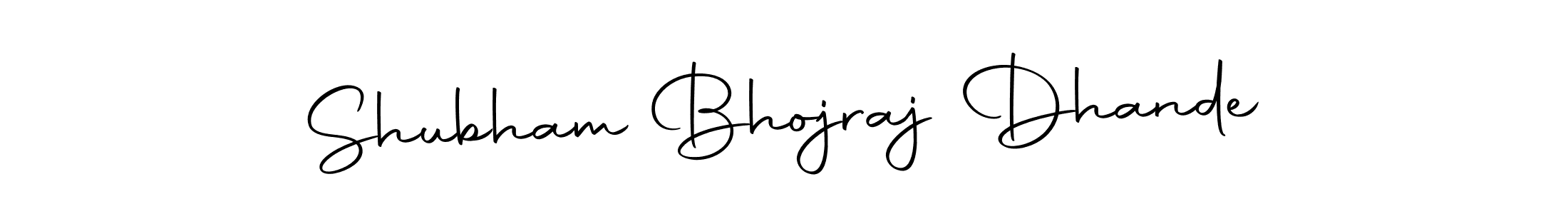 if you are searching for the best signature style for your name Shubham Bhojraj Dhande. so please give up your signature search. here we have designed multiple signature styles  using Autography-DOLnW. Shubham Bhojraj Dhande signature style 10 images and pictures png