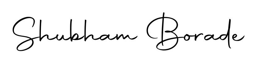 Style your name Shubham Borade with confidence using Autography-DOLnW signature design. Simple, elegant, and ready for immediate document use. Shubham Borade signature style 10 images and pictures png