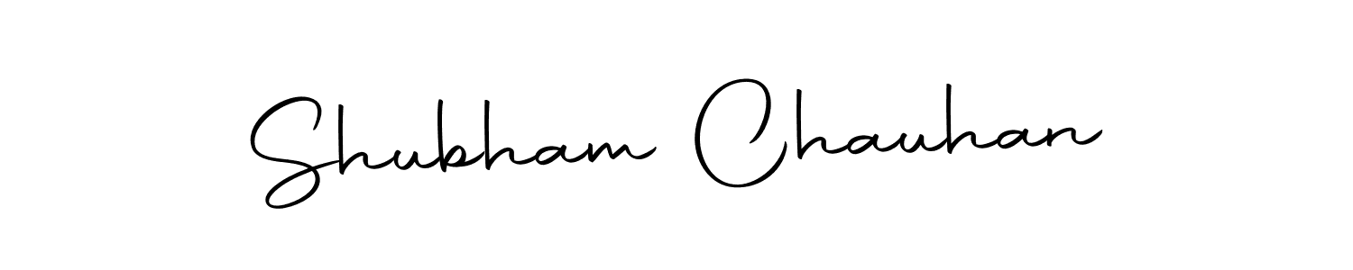 Use a signature maker to create a handwritten signature online. With this signature software, you can design (Autography-DOLnW) your own signature for name Shubham Chauhan. Shubham Chauhan signature style 10 images and pictures png