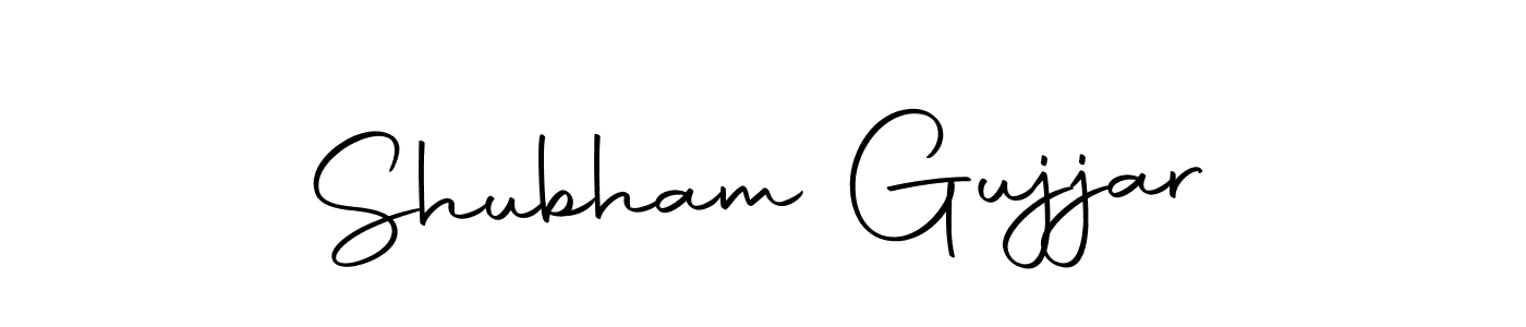 Design your own signature with our free online signature maker. With this signature software, you can create a handwritten (Autography-DOLnW) signature for name Shubham Gujjar. Shubham Gujjar signature style 10 images and pictures png