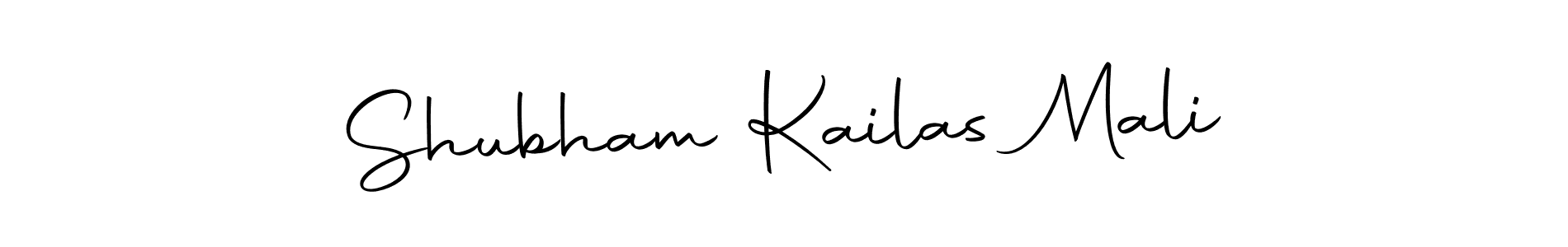 The best way (Autography-DOLnW) to make a short signature is to pick only two or three words in your name. The name Shubham Kailas Mali include a total of six letters. For converting this name. Shubham Kailas Mali signature style 10 images and pictures png