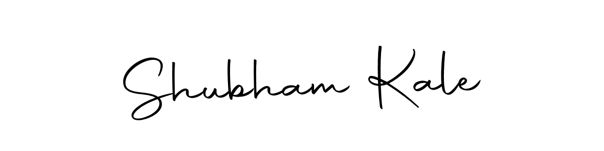 Design your own signature with our free online signature maker. With this signature software, you can create a handwritten (Autography-DOLnW) signature for name Shubham Kale. Shubham Kale signature style 10 images and pictures png
