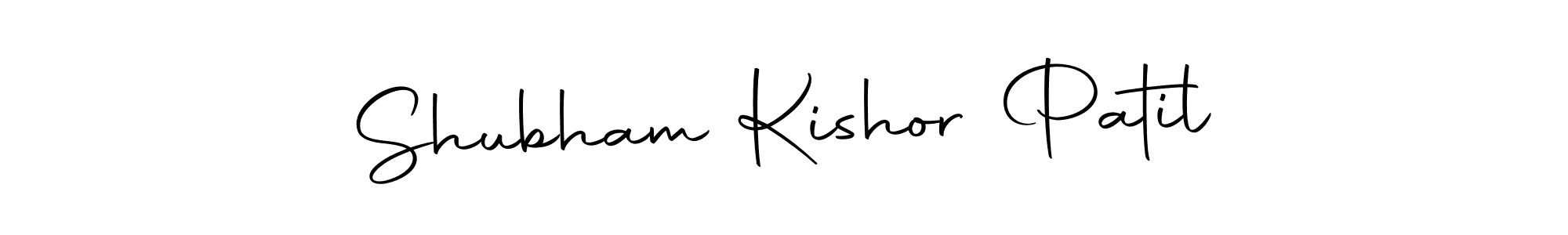 Make a beautiful signature design for name Shubham Kishor Patil. With this signature (Autography-DOLnW) style, you can create a handwritten signature for free. Shubham Kishor Patil signature style 10 images and pictures png