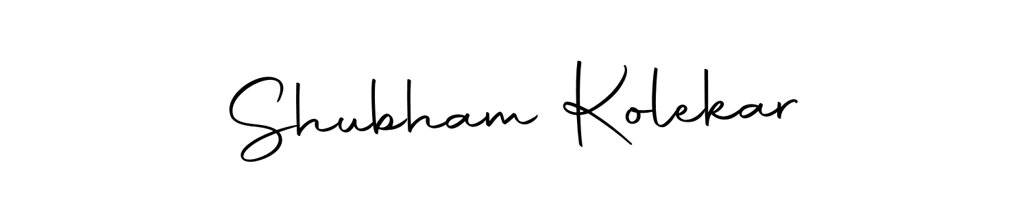 The best way (Autography-DOLnW) to make a short signature is to pick only two or three words in your name. The name Shubham Kolekar include a total of six letters. For converting this name. Shubham Kolekar signature style 10 images and pictures png