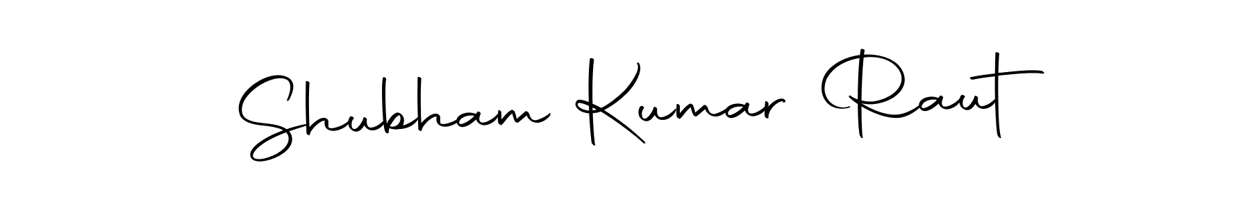 How to make Shubham Kumar Raut name signature. Use Autography-DOLnW style for creating short signs online. This is the latest handwritten sign. Shubham Kumar Raut signature style 10 images and pictures png
