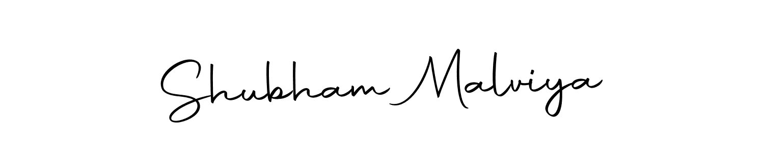 Create a beautiful signature design for name Shubham Malviya. With this signature (Autography-DOLnW) fonts, you can make a handwritten signature for free. Shubham Malviya signature style 10 images and pictures png