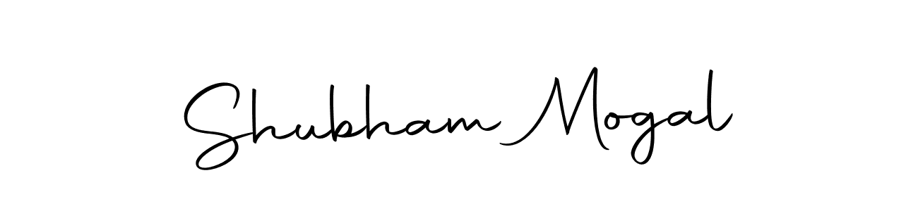 How to make Shubham Mogal name signature. Use Autography-DOLnW style for creating short signs online. This is the latest handwritten sign. Shubham Mogal signature style 10 images and pictures png