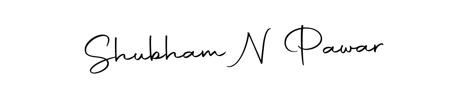 How to make Shubham N Pawar signature? Autography-DOLnW is a professional autograph style. Create handwritten signature for Shubham N Pawar name. Shubham N Pawar signature style 10 images and pictures png