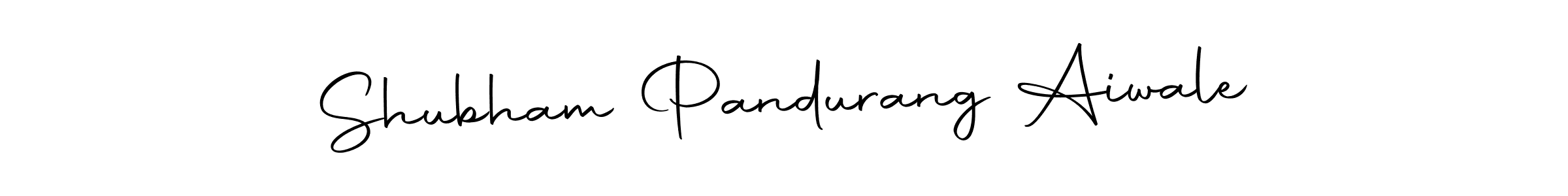 The best way (Autography-DOLnW) to make a short signature is to pick only two or three words in your name. The name Shubham Pandurang Aiwale include a total of six letters. For converting this name. Shubham Pandurang Aiwale signature style 10 images and pictures png