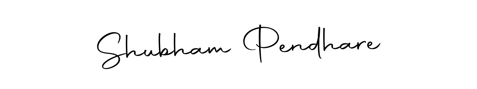 Make a beautiful signature design for name Shubham Pendhare. With this signature (Autography-DOLnW) style, you can create a handwritten signature for free. Shubham Pendhare signature style 10 images and pictures png