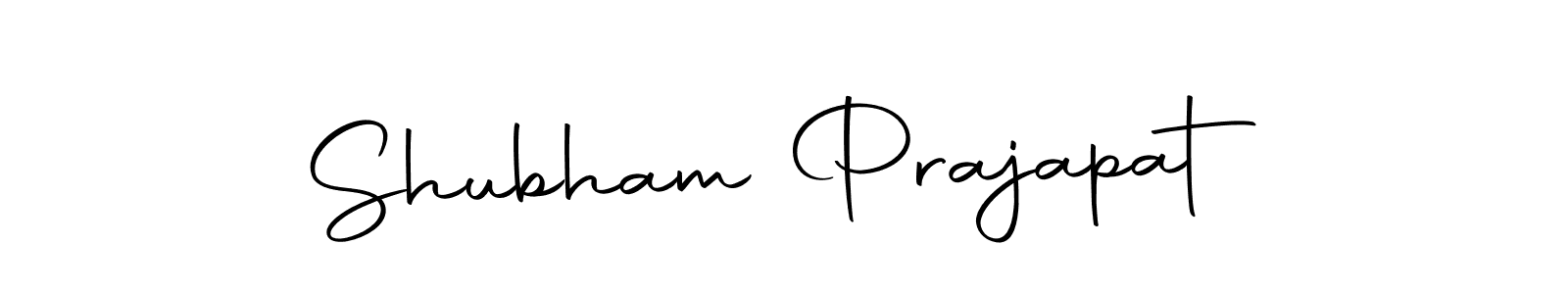 Make a short Shubham Prajapat signature style. Manage your documents anywhere anytime using Autography-DOLnW. Create and add eSignatures, submit forms, share and send files easily. Shubham Prajapat signature style 10 images and pictures png