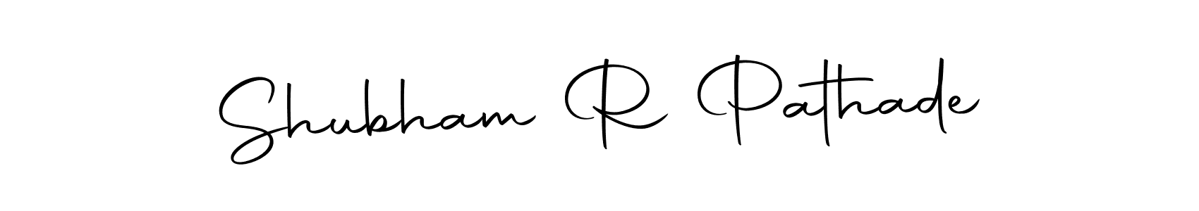 Design your own signature with our free online signature maker. With this signature software, you can create a handwritten (Autography-DOLnW) signature for name Shubham R Pathade. Shubham R Pathade signature style 10 images and pictures png