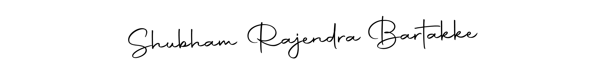 Create a beautiful signature design for name Shubham Rajendra Bartakke. With this signature (Autography-DOLnW) fonts, you can make a handwritten signature for free. Shubham Rajendra Bartakke signature style 10 images and pictures png