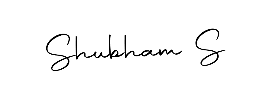 if you are searching for the best signature style for your name Shubham S. so please give up your signature search. here we have designed multiple signature styles  using Autography-DOLnW. Shubham S signature style 10 images and pictures png