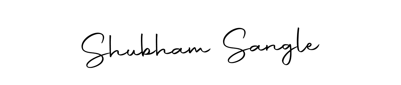 Use a signature maker to create a handwritten signature online. With this signature software, you can design (Autography-DOLnW) your own signature for name Shubham Sangle. Shubham Sangle signature style 10 images and pictures png