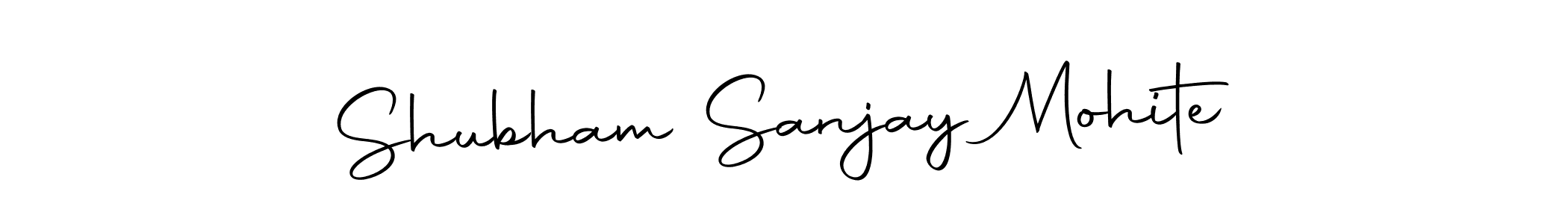 This is the best signature style for the Shubham Sanjay Mohite name. Also you like these signature font (Autography-DOLnW). Mix name signature. Shubham Sanjay Mohite signature style 10 images and pictures png