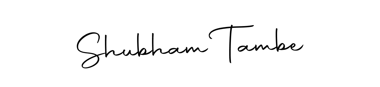 Autography-DOLnW is a professional signature style that is perfect for those who want to add a touch of class to their signature. It is also a great choice for those who want to make their signature more unique. Get Shubham Tambe name to fancy signature for free. Shubham Tambe signature style 10 images and pictures png