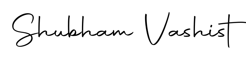 The Autography-DOLnW font gives name Shubham Vashist a signature that looks effortless yet distinguished. Download high-res PNG instantly. Shubham Vashist signature style 10 images and pictures png