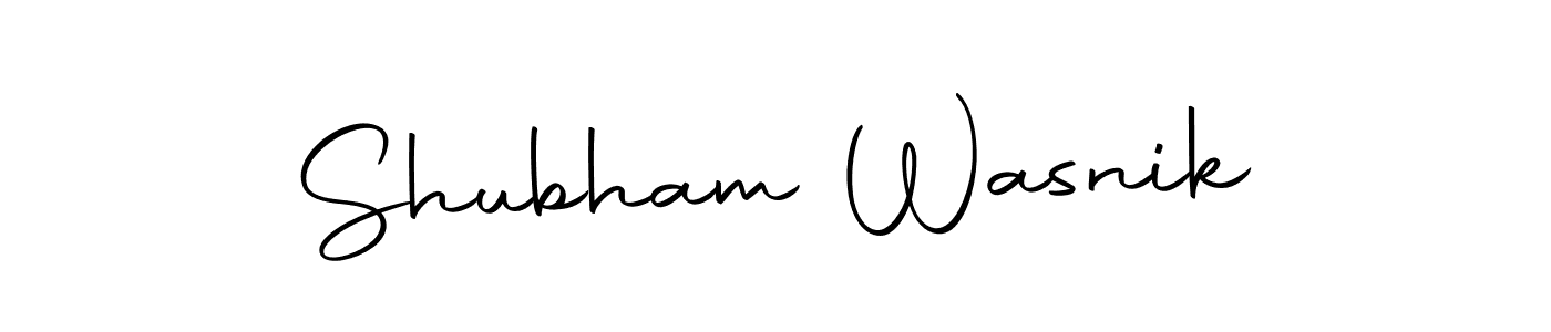 It looks lik you need a new signature style for name Shubham Wasnik. Design unique handwritten (Autography-DOLnW) signature with our free signature maker in just a few clicks. Shubham Wasnik signature style 10 images and pictures png