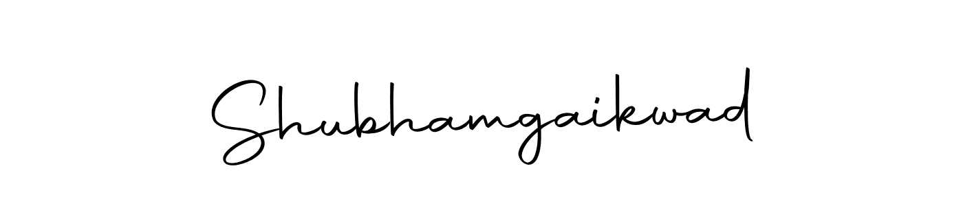 Use a signature maker to create a handwritten signature online. With this signature software, you can design (Autography-DOLnW) your own signature for name Shubhamgaikwad. Shubhamgaikwad signature style 10 images and pictures png