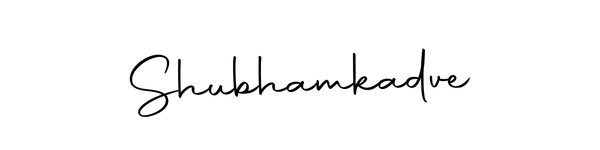 Create a beautiful signature design for name Shubhamkadve. With this signature (Autography-DOLnW) fonts, you can make a handwritten signature for free. Shubhamkadve signature style 10 images and pictures png