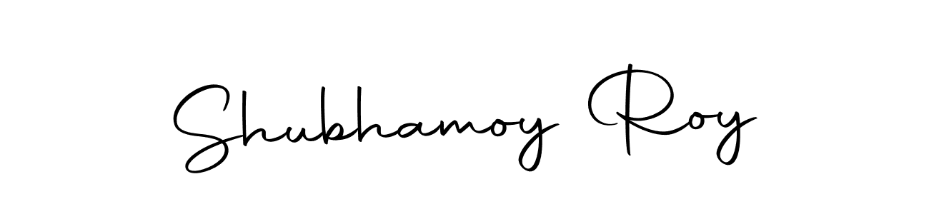 Autography-DOLnW is a professional signature style that is perfect for those who want to add a touch of class to their signature. It is also a great choice for those who want to make their signature more unique. Get Shubhamoy Roy name to fancy signature for free. Shubhamoy Roy signature style 10 images and pictures png