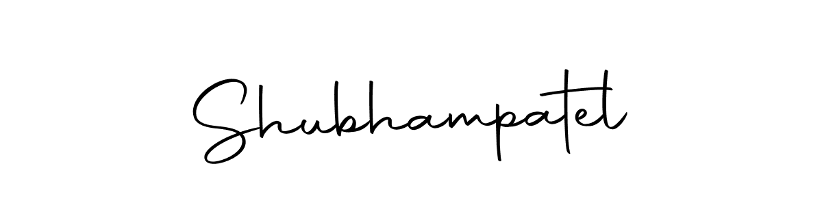 Create a beautiful signature design for name Shubhampatel. With this signature (Autography-DOLnW) fonts, you can make a handwritten signature for free. Shubhampatel signature style 10 images and pictures png