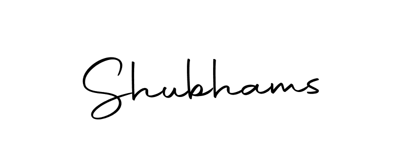 Shubhams stylish signature style. Best Handwritten Sign (Autography-DOLnW) for my name. Handwritten Signature Collection Ideas for my name Shubhams. Shubhams signature style 10 images and pictures png
